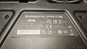 Herní klávesnice SteelSeries Apex 3 TKL - US - 5