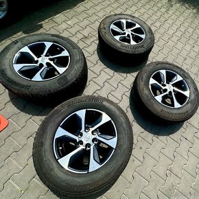 Toyota Hilux originál kola 17” 6x139,7 265/65 r17 ET30 zimní - 5