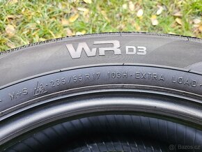 4x Zimní pneu Nokian WR D3 - 235/55 R17 XL - 95% - 5