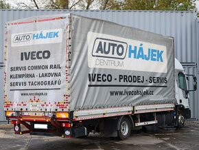 Iveco EUROCARGO 75 E, EURO 6, 17 PALET, HYDRAULICKÉ ČELO, DV - 5