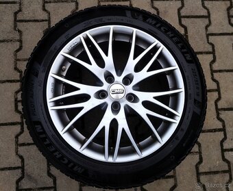 Alu kola Audi, Mercedes 5x112 R18 KRÁSNÁ SADA - 5