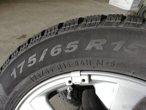 15" 5x112 Alu kola na Mini Cooper + zimní pneu 175/65 r15 - 5