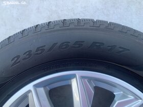 Originální kola AUDI Q5 5x112 R17 ZIMNÍ PNEU č.H43 - 5