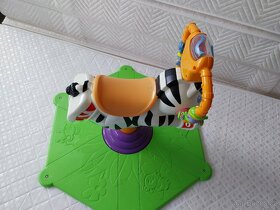 Dětská aktivní hračka zebra - hopsadlo - 5