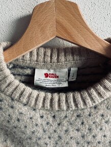 Merino svetr Fjallraven Övik Knit Sweater - 5