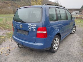 Volkswagen Touran 1.6 Mpi 75 KW GOAL 7/2006 TAŽNÉ 168tkm TOP - 5