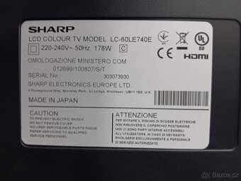 Sharp LC-60LE740E,152cm,Full HD-100Hz,3D Led TV - 5