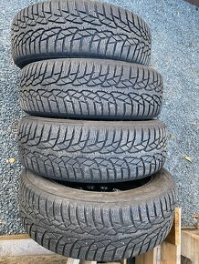 Plechové disky 16” 5x100 a zimní pneu 195/60/R16 Nokian - 5