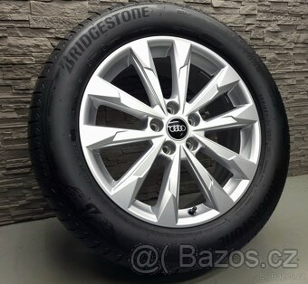 18" Originál Audi Q3 Tiguan Kodiaq 5x112 pneu Bridgestone - 5