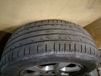 Alu kola Volvo xc60+letní pneu Michelin 235/65 R17 - 5