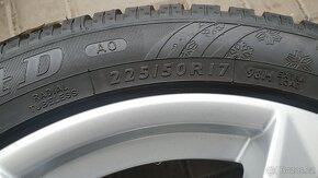 Zimní Sada Alu Kola 5x112 225/50 R17 Audi A4 - 5