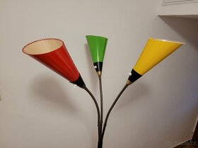 podlahová lampa Brusel s husími krky, r.v. 1966 - 5