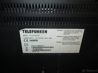 LED televize 80cm TELEFUNKEN, 32 palců, nemá DVBT2 - 5