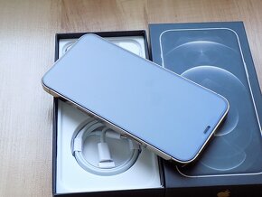 Apple iPhone 12 Pro Max 256GB Gold - ZÁRUKA - TOP STAV - 5