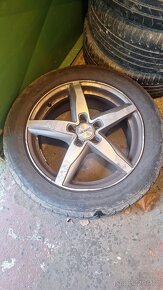 Alu kola 5x112 7Jx17 ET40 215/55 ZR17 - 5