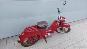 Historický motocykl Jawa 555 v unikátním původním stavu - 5