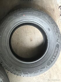 Letni pneu Continental - 215/65 r15 C - vzorek 95% - 7.6mm - 5