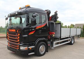 Scania R360 4x2 -valník s hydraulickou rukou FASSI - 5