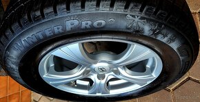 alu R16 5x114,3 orig. Hyundai + Kia, senzory, zimné 215/70 - 5