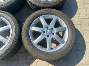 4x al kola 5x112 “17” + pneu zimní 225/55 R17C - 5