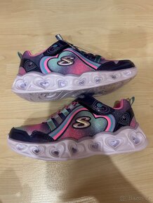 Tenisky Skechers - svítící - nové - velikost 32 - 5