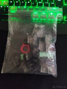 Herní mechanická klávesnice C-TECH Echion, Kailh red - 5