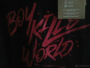 Tričko AWARE k filmu BOY KILLS WORLD velikost L - 5