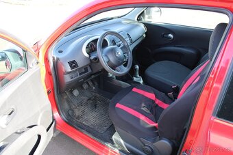 Nissan Micra 1,2i 48KW, KLIMA, STK 12/2026, r.v. 2010 - 5