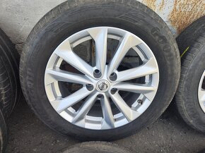 17"letní alu sada 5x114 origo Nissan Qashqai 2 Juke X-Trail - 5