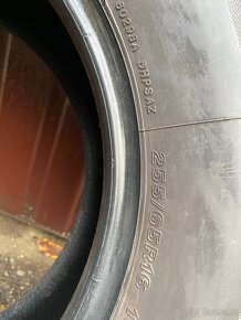 Prodám letní pneu na Hyundai Terracan 255/65 R16 Brigestone - 5