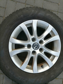 Mazda 6 orig alu kola 16" zimní pneu 6,5Jx16 114,3 - 5