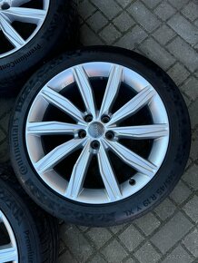 ORIGINÁL Alu AUDI A6, S6 R19, 5x112 - TOP STAV - 5