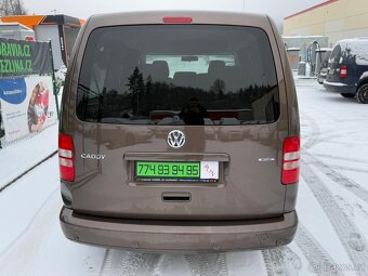 ► VW CADDY MAXI 1,6 MPI BEN/LPG - 7 MÍST, PARK. SENZORY ◄ - 5