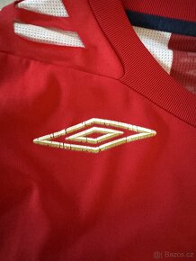 Umbro Anglie červený fotbalový dres - 5