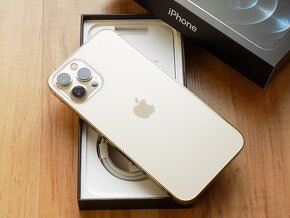 APPLE iPhone 12 Pro MAX 128GB Gold - ZÁRUKA - TOP STAV - 5