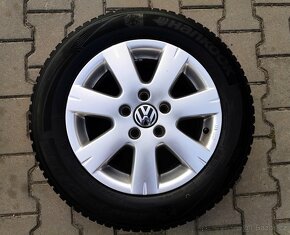 Alu kola originál Volkswagen Golf, Touran, Caddy 5x112 R15 - 5