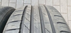 Letní Nokian Wetproof 215/55R16 - 7,5 a 6,5 mm - 5