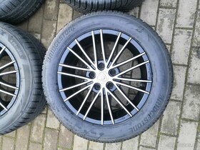 Alu kola na Ford 7jx16 et47 5x108 zimní pneu 215/55/16 - 5