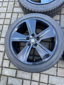 ORIGINÁL Alu SEAT R17, 5x112 - TOP STAV, ZIMNÍ SADA - 5