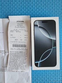 iPhone 16 Pro Max 256GB 256 GB bílý ZÁNOVNÍ - 5