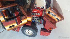 LEGO Scania T143M [SBrick] + flatbed trailer - 5