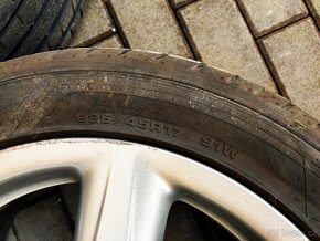 Alukola 5x114,3 R17 s letními pneu 225/45 R17 se vzorkem 7mm - 5