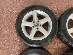 Originální alu kola Volkswagen,5x112 R16,zimní 7,5mm - 5