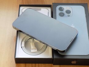 APPLE iPhone 13 Pro 256GB Sierra Blue - ZÁRUKA - TOP STAV - 5