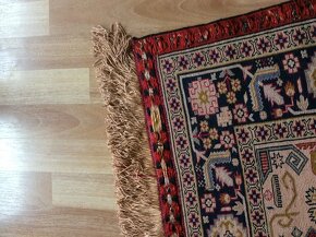 Pravý perský koberec - Iran - Heriz, ruční práce - Hedvábí - 5