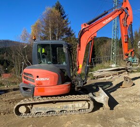 Pásový minibagr Kubota KX057-4 POWERTILT MS03 - 5