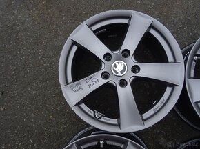 Alu disky na Škoda, VW, 16", rozteč 5x112, ET 52 ,šíře 7J - 5