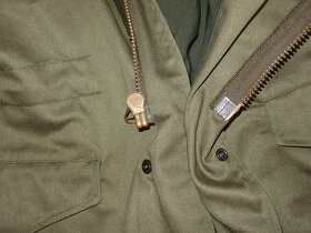 Parka M-65 "džípovka". NOVÁ nenošená skladovka. Made in USA - 5