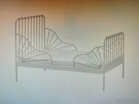 Dětská postel prodlužovací / rostoucí včetně roštu a matrace - 5