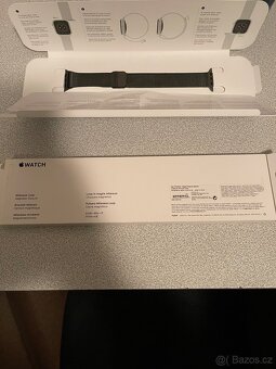 Apple Watch 7 45mm ocelové, safírové sklo, lte - 5